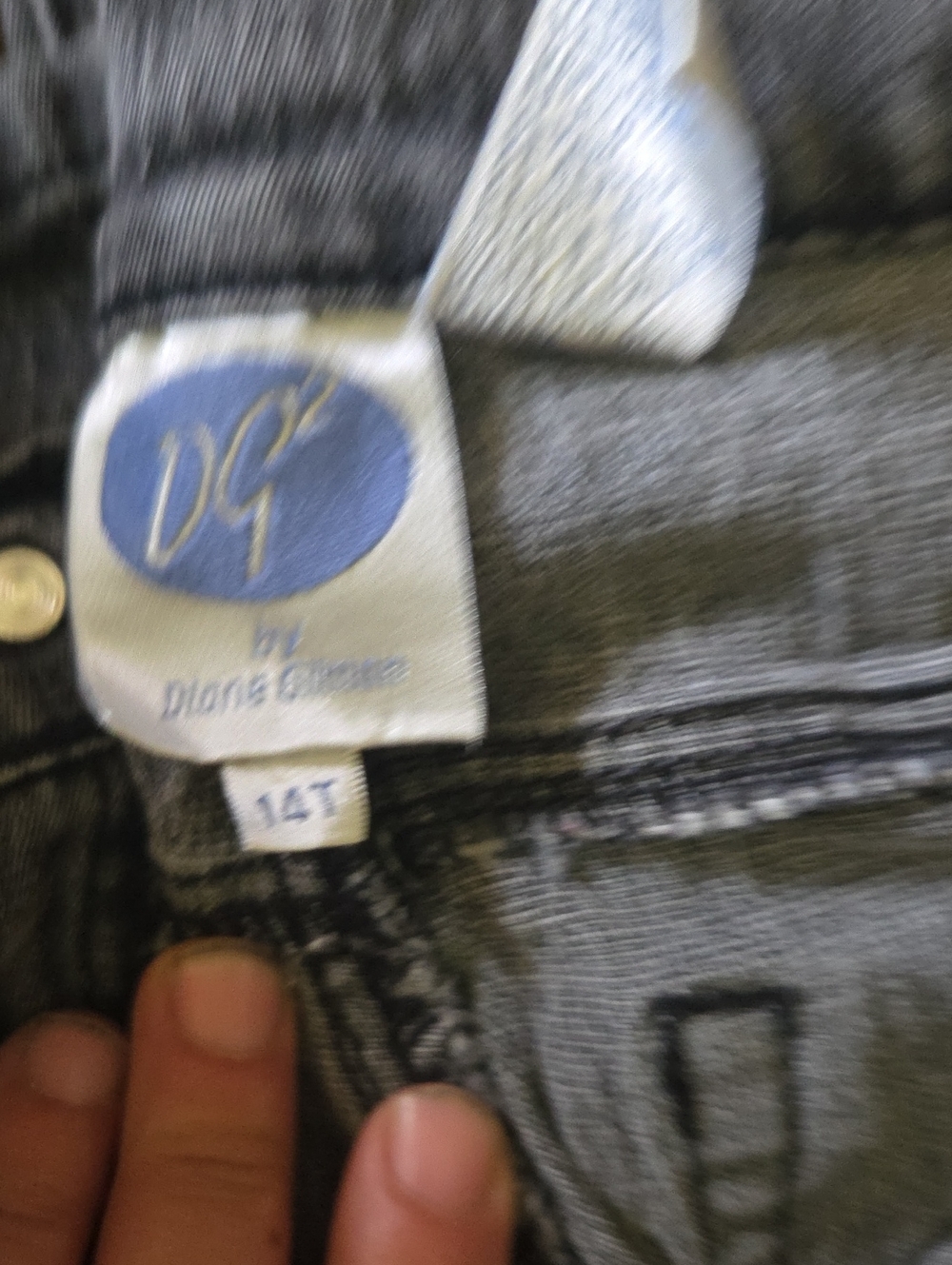 DG by Diane Greene Grey Denim Jeans